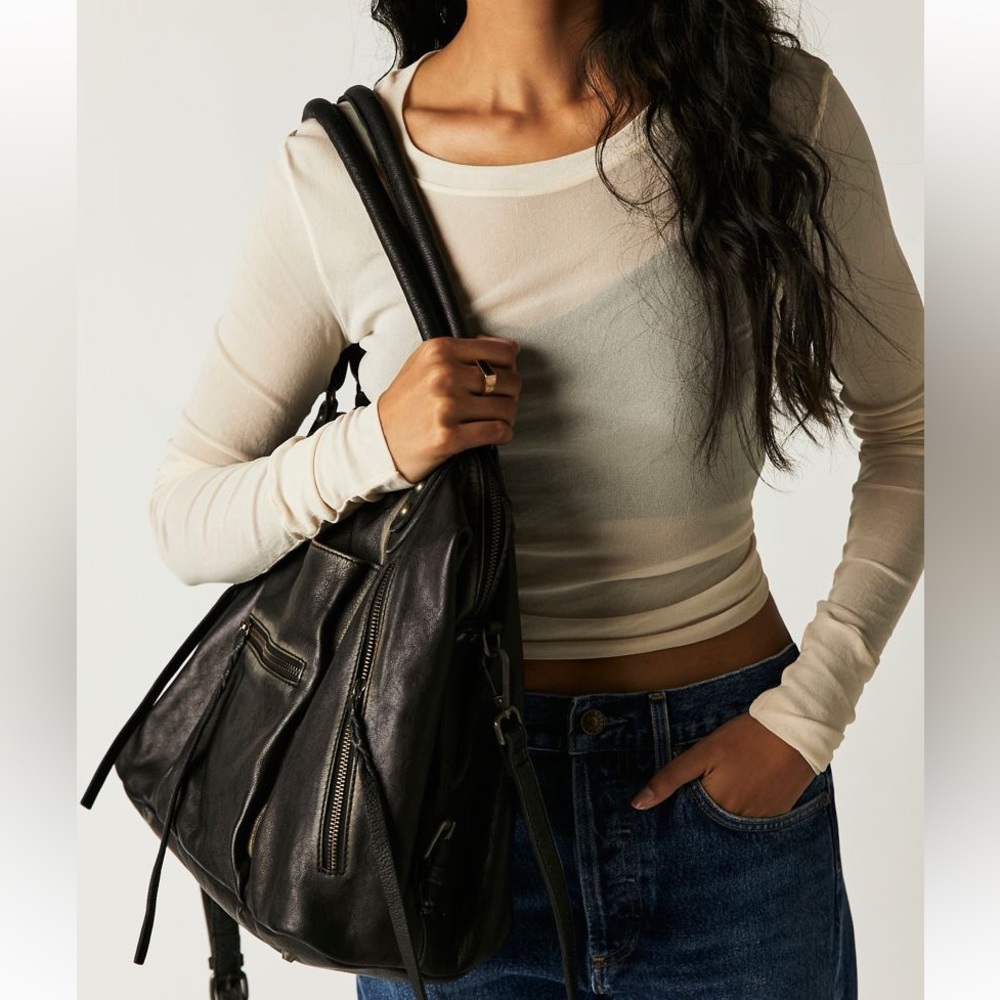 We The Free Emerson Tote Bag in Coal (Black)